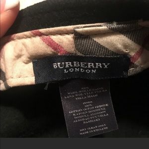 Authentic Burberry wool hat